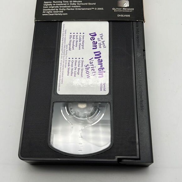 The Best of The Dean Martin Variety Show VHS 2003- Special Edition - Picture 3 of 3